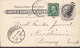 United States Uprated Postal Stationery Ganzsache Entier CORNING Calif. 1899 KRISTIANIA (Arr.) Norway (2 Scans) - Briefe U. Dokumente