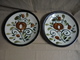 Vintage - 2 Assiettes"Argenteuil" Boch La Louvière Belgium - Autres & Non Classés