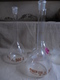 Delcampe - Vintage - Lot De 4 Verres Ballon Style Chimiste 500 Ml - Verre & Cristal