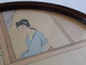 Delcampe - Peinture Sur Soie Chine Souvenir HongKong Vintage Diamètre 23 Cm.! - Obj. 'Souvenir De'