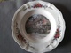 HENRI LOUX - SARREGUEMINES OBERNAI ALSACE - ASSIETTE CREUSE SOUPE N°8 - MAISON A COLOMBAGE - - Sarreguemines (FRA)