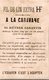 CHROMO FIL DE LIN EXTRA HF A LA CARAVANE  LE PAPILLON  A. DURAND - Autres & Non Classés