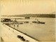 Suisse * Genève Quai Des Eaux Vives, Bateau à Vapeur, Barques Léman - Photo Albumine Vers 1890 - Voir Scans - Anciennes (Av. 1900)