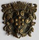 Ancienne Boucle De Ceinture Ceinturon En Bronze Couronne à Identifier - Autres & Non Classés