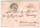 1854 - MARQUE POSTALE MP De SARDAIGNE " PP VERCELLI " + CACHET À DATE SARDE Sur LETTRE COVER LAC Pour NIZZA NICE - Sardaigne