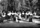 PELISSANNE - Groupe Folklorique Lou Pelican - Tambourinaires - Photo Monnier, Salon-de-Provence - Pelissanne