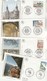 France Lot 27 Enveloppes Différentes FDC Sur Soie 1993 Dont Tableaux - 7 Scan - 1990-1999