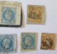 Delcampe - France - Période Classique - Lot De Timbres Cérès Et Napoléon Oblitérés Pour étude + Qqles Fiscaux - Collections