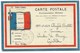 Carte CORRESPONDANCE MILITAIRE Drapeau Français...1914  Pour Tauriac - Lettres & Documents