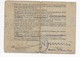 MILITARIA   LAISSER PASSER ALLEMAND  POUR  P.D.G  FRANCAIS ET BELGES DU 1 NOVEMBRE 1942 AU NOM DE MARCEL BATTUT - Autres & Non Classés