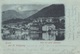 Gruss Aus ST.WOLFGANG (OÖ) - Total Mit Hotel Peterbräu, Mondscheinlitho, Gel. 190?, Leichte Transportspuren - St. Wolfgang