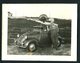 Fotografia 1954 Com Carro Antigo E RADIO LEIXÕES. Vintage Photo W/old Car From 1937 FIAT - SIMCA Topolino 5 Portugal - Anciennes (Av. 1900)