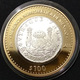 MEXICO 2011 $100 1732 COLUMNARIA Pillar Coin BIMETALLIC Silver Core Proof Encapsulated, NH Series - Mexico