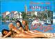 CPM - 4 BELLES JEUNES FILLES NUES - SANARY SUR MER 83 Var  - Scans Recto-Verso - Pin-Ups