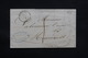 FRANCE - Lettre De Beaune Pour Meursault En 1845 , Cursive Au Verso - L 31111 - 1801-1848: Voorlopers XIX