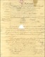 Etoile 1 / N° 29 Càd PARIS / PL. DE LA BOURSE 21 OCT. 70 Sur Circulaire Manuscrite '' La Nationale '' Adressée à Un Agen - Guerra De 1870