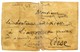 Papillon Daté De Metz Le 20 Septembre (1870) Adressé Au Docteur Tixier à Liancourt (Oise). - TB. - R. - War 1870