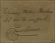 Càd MULHOUSE (66) 19 OCT. 70 Sur Papillon De Neuf-Brisach Daté Du Mardi 18 Octobre 1870, Sorti Par Passeur Pour Colmar.  - War 1870