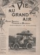 LA VIE AU GRAND AIR 16 09 1900  CHASSE AU LION - ROULEURS DE TONNEAU - CALAIS DOUVRES A LA NAGE - CYCLISME - ROI LAOS - 1900 - 1949