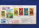 ##(DAN197)-Trinidad & Tobago 1972-Registered Air Mail Cover To  Christmas Island, Retour To Sender To Firenze-Italy - Venezuela