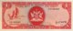 Trinidad 1 Dollar, P-30b (1977) - UNC - Sign.4 - Trinidad & Tobago