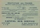 SEINE ET OISE - MAZELIN - LE 10-7-1946  - 1F - SEUL SUR CARTE PUB - DENTISTE - REAFFUTAGE DES FRAISES - THEMATIQUE DENT - Cachets Manuels