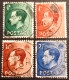 EDWARD VIII 1936 DEFINITIVE STAMPS ONE VERY FINE USED SET OF 4. #00343 - Gebruikt