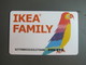 China IKea Family Membership Card,Children's Card - Cartes Cadeaux