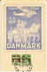 Denmark Letter Card With D.F.U. Stamp Exhibition Slagelse 6-9-1938 - Covers & Documents