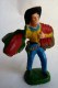 FIGURINE CLAIRET -  COWBOY  CB3 14 Avec Une Scelle - Militaires