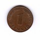 GERMANY  1 PFENNIG 1950 "D" (KM # 105) #5278 - 1 Pfennig