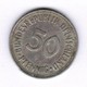 GERMANY  50 PFENNIG 1967 "J" (KM # 109.1) #5293 - 50 Pfennig