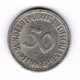 GERMANY  50 PFENNIG 1970 "D" (KM # 109.1) #5294 - 50 Pfennig