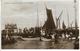 Real Photo Postcard, Brightlingsea Hard And Causeway, Harbour, Boats, Building, 1926. - Colchester