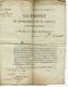 GIRONDE 33 CIRCULAIRE DU PREFET BORDEAUX 1809 CONDITIONS POUR ENTRER A ST CYR, St GERMAIN ET PRYTANEE DE LA FLECHE - Décrets & Lois