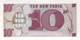 10 Ten New Pence UNC - British Armed Forces & Special Vouchers