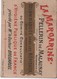 Carte Commerciale à 2 Volets /La MARGARINE/ Pellerin De Malaunay/ Dr Brouardel/Normandie/   Vers 1900-1920       CAC161 - Altri & Non Classificati