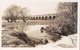 RPPC REAL PHOTO POSTCARD THRAPSTON VIADUCT - Northamptonshire