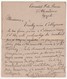 RUSSIE / LEVANT - ENTIER POSTAL - Alexandrie (Egypte) Du Consulat Le 19/03/1908  Pour Paris - Ecrit Par L.de Reweliotty - Turkish Empire