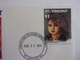 FDC  Saint Vincent 1991 Chanteuse Madonna ST.Vincent - Chanteurs