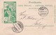 ENTIER ENTERO JUBILE DE L'UNION POSTALE UNIVERSALEE SUISSE CIRCULEE YEAR 1900  - BLEUP - Interi Postali