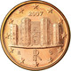 Italie, Euro Cent, 2007, SPL, Copper Plated Steel, KM:210 - Italie