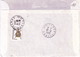 HERAULT - PALAVAS LES FLOTS - BEL AFFRANCHISSEMENT RECOMMANDE GANDON ROULETTE + SABINE + E.M.A + VIGNETTE - VERSO TAXE R - 1859-1959 Lettres & Documents