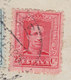 Spain ALBINO DIAZ, BILBAO 1927 Cover Brief HAMBURG Germany Alphonse XIII. ERROR Variety Mult. 'Cliché Scratches' !! - Abarten & Kuriositäten