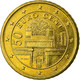 Autriche, 50 Euro Cent, 2008, SPL, Laiton, KM:3141 - Austria