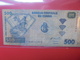 CONGO 500 FRANCS 2002 CIRCULER (B.2) - República Democrática Del Congo & Zaire