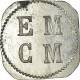 Monnaie, France, E. M. C. M, Saint-Hippolyte-du-Fort, 25 Centimes, SUP - Monétaires / De Nécessité