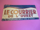 Chapeau Publicitaire Papier/Type Tour De France/Le Courrier De L'Ouest/Informe Plus Vite Et Mieux/ANGERS/Vers1950  JE233 - Otros & Sin Clasificación