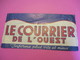 Chapeau Publicitaire Papier/Type Tour De France/Le Courrier De L'Ouest/Informe Plus Vite Et Mieux/ANGERS/Vers1950  JE233 - Sonstige & Ohne Zuordnung