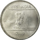 Monnaie, INDIA-REPUBLIC, 2 Rupees, 2009, TTB+, Stainless Steel, KM:327 - Inde